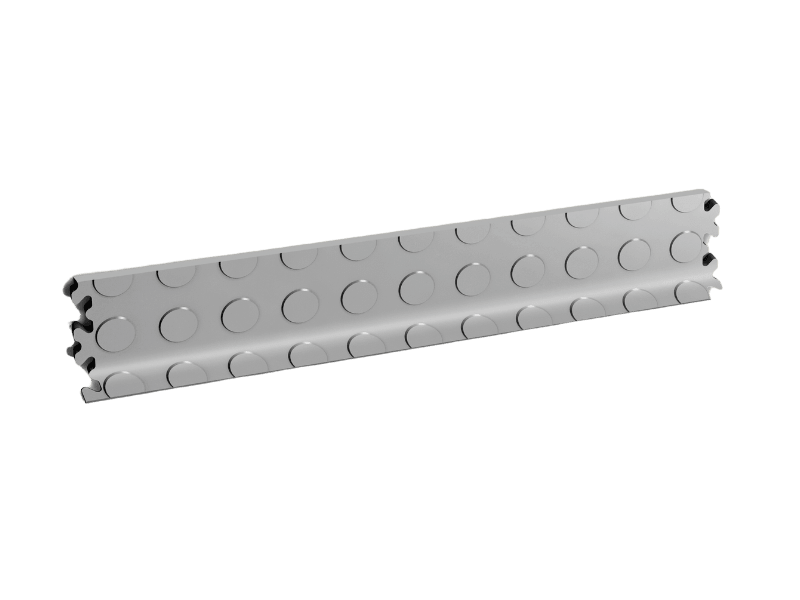 Plinthe pour dalle PVC Clipsable Fortelock Industry et Industry Ultra – Pastillée (2041), Gris