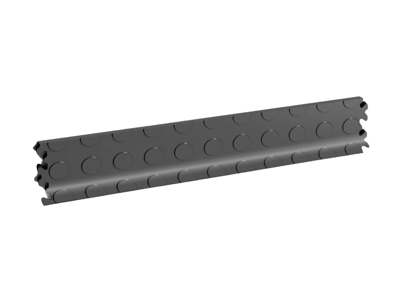 Plinthe pour dalle PVC Clipsable Fortelock Industry et Industry Ultra – Pastillée (2041), Graphite