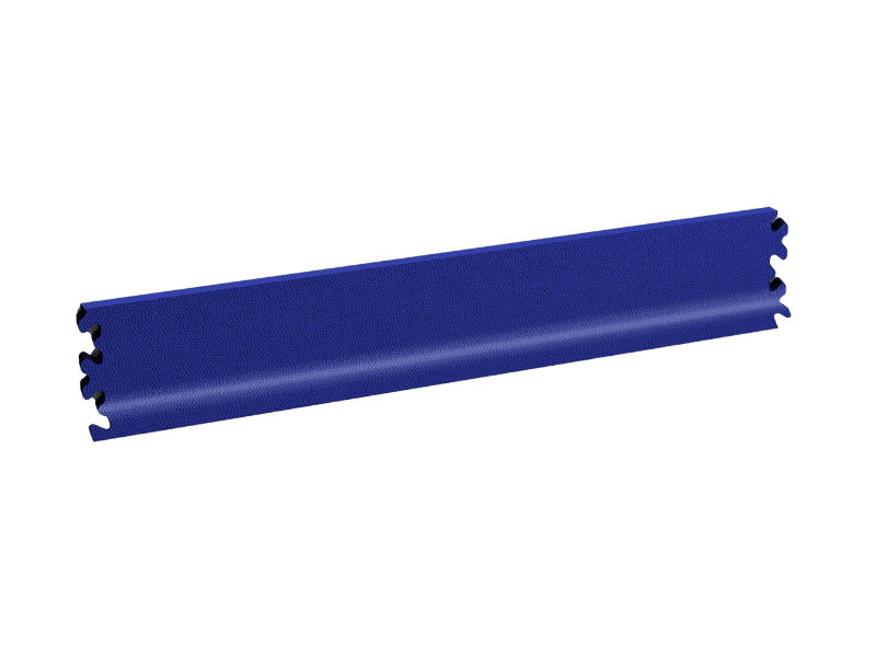 Plinthes pour dalle PVC clipsable Fortelock XL - Cuir 2230 - Bleu - 4mm