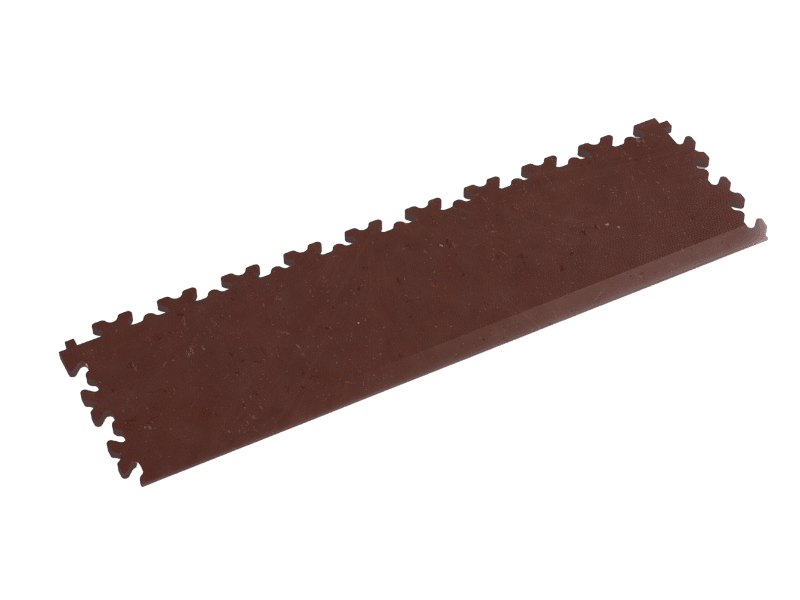 Rampe pour dalle PVC Clipsable Fortelock Industry 7mm – ECO Classique, Cuir (2025), Marron Classique