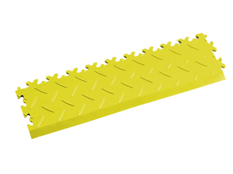 Rampe pour dalle PVC Fortelock Industry Ultra 10mm – Standard, Larmée (2415), Jaune