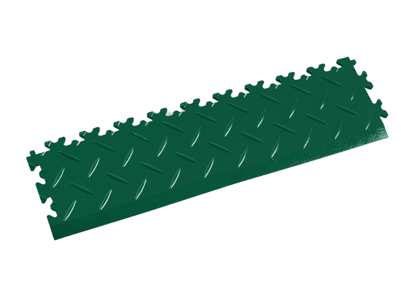 Rampe pour dalle PVC Fortelock Industry Ultra 10mm – Standard, Larmée (2415), Vert