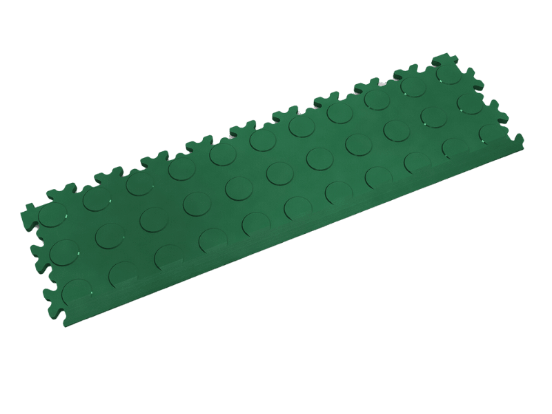 Rampe pour dalle PVC Fortelock Industry Ultra 10mm – Standard, Pastillée (2445), Vert