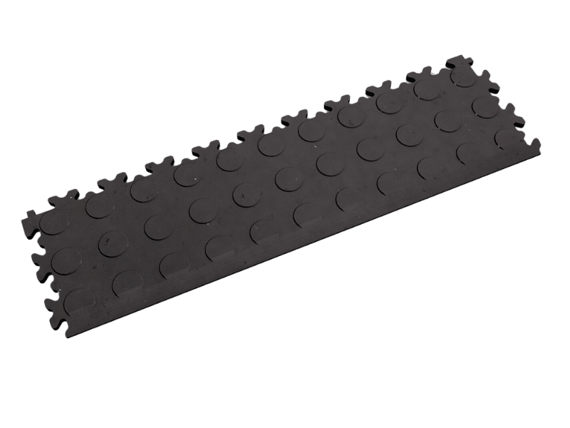 Rampe pour dalle PVC Fortelock Industry Ultra 10mm – ECO, Pastillée (2445), Graphite Classique