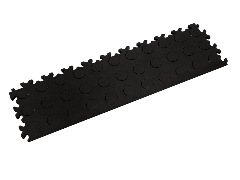 Rampe pour dalle PVC Fortelock Industry Ultra 10mm – ECO, Pastillée (2445), Noir Classique