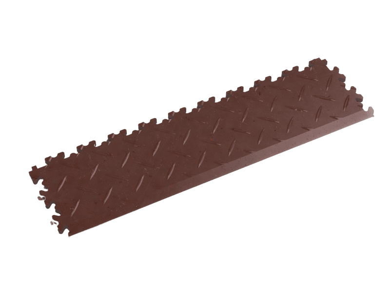 Rampe pour dalle PVC Fortelock Industry Ultra 10mm – ECO, Larmée (2415), Marron Classique