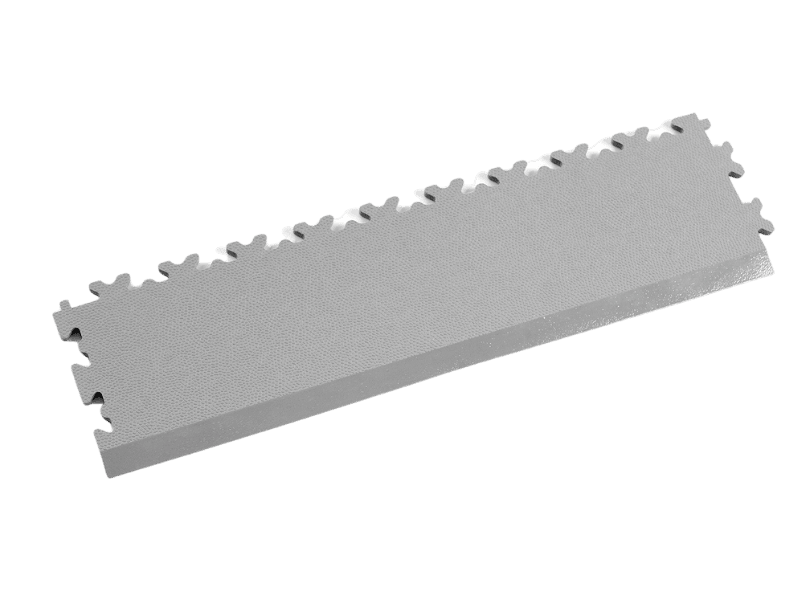Rampe pour dalle PVC Fortelock Industry Ultra 10mm – Standard, Cuir (2425), Gris